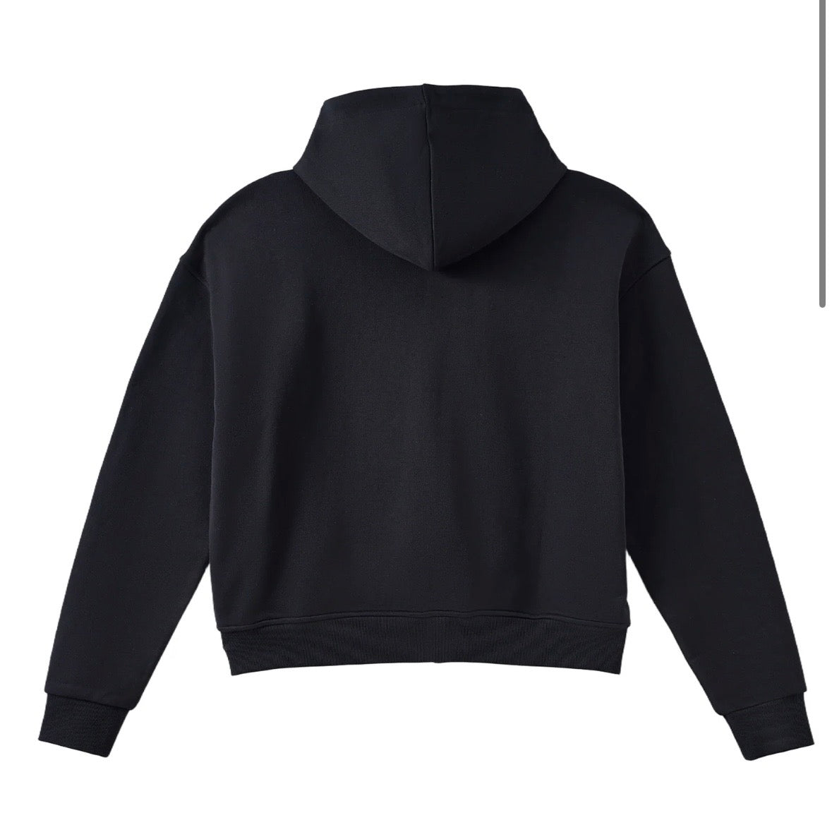 AZVA Black Crystal Cactus Zip Hoodie