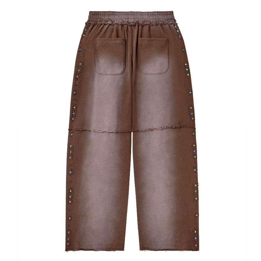 Vale Brown Skittle Sweatpants