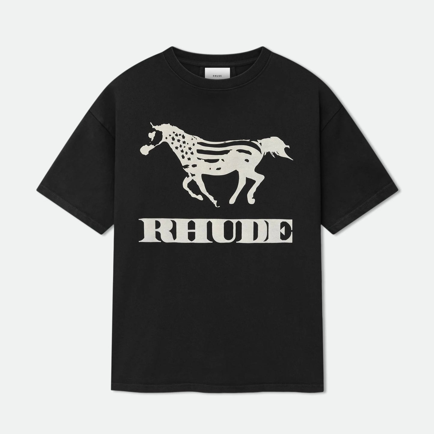 Rhude Vintage Black Dinero T-Shirt