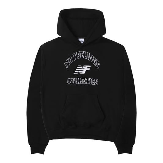 No Feelings Black Athletics Hoodie