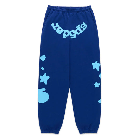 Sp5der Navy Beluga Sweatpants