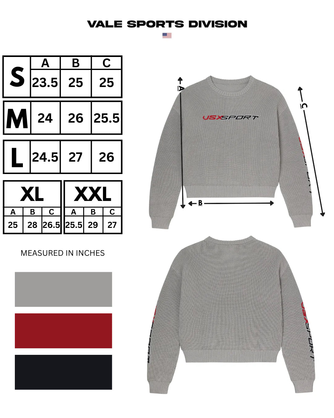 Vale Nardo VSX Rib Knit Crewneck