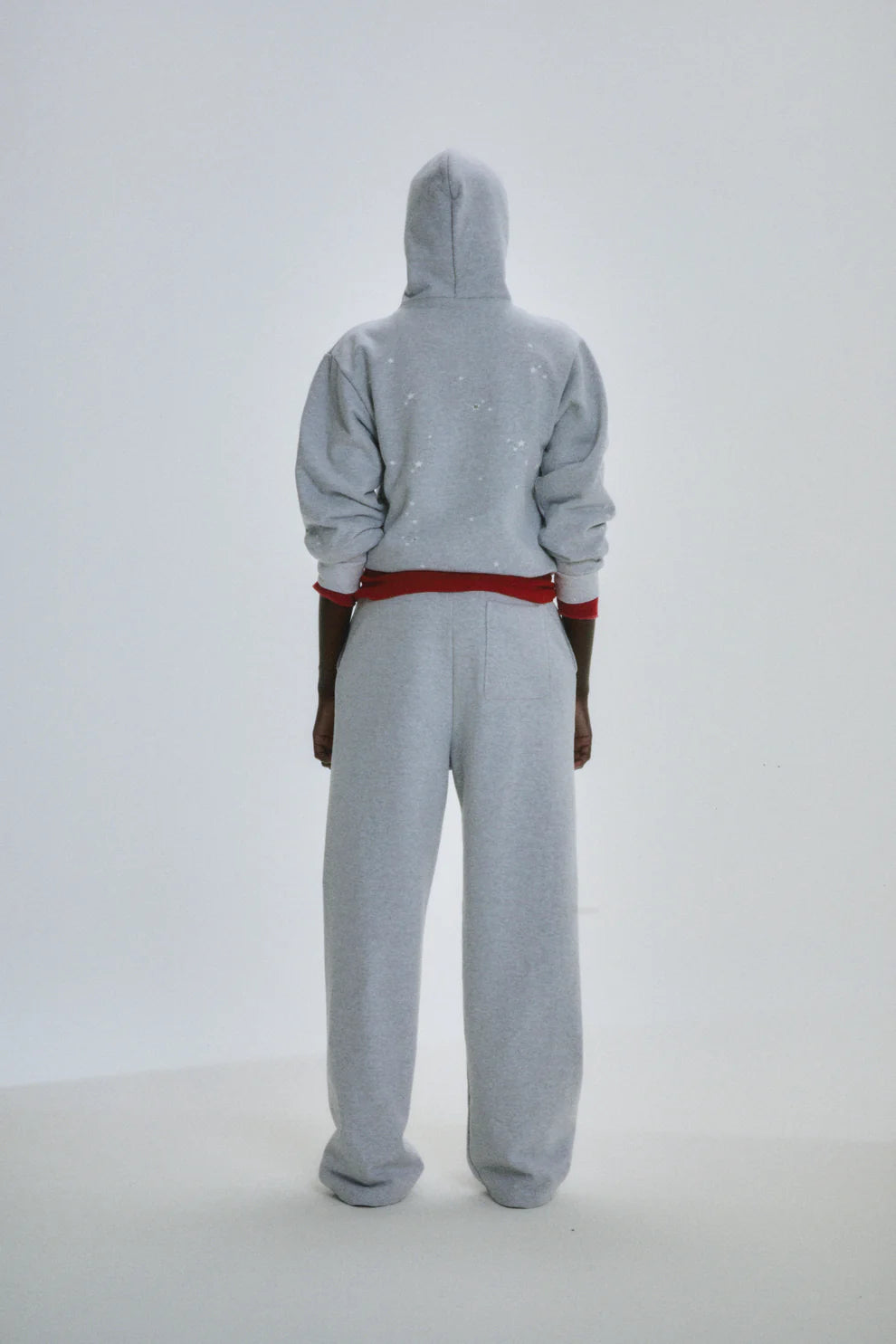 Sp5der Heather Grey Atlanta Zip Hoodie