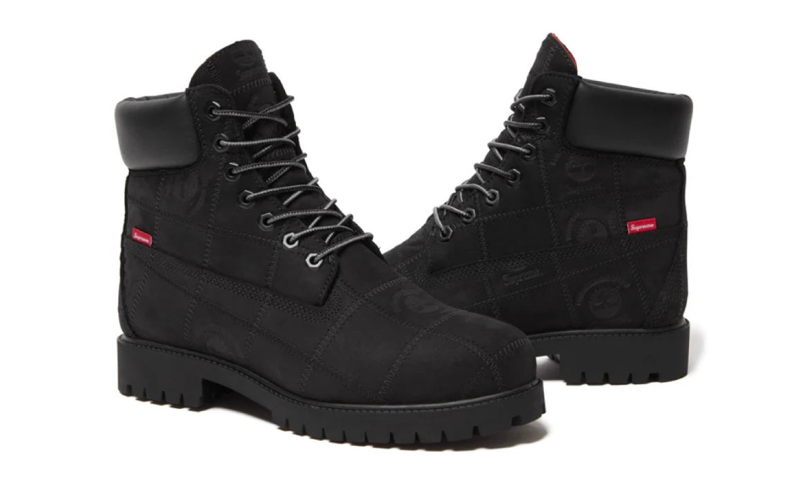 Timberland Supreme Black 6" Premium Waterproof Boot