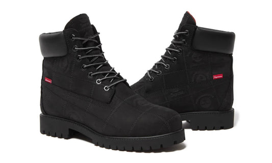 Timberland Supreme Black 6" Premium Waterproof Boot