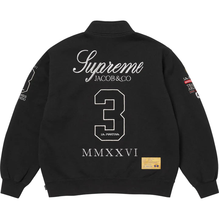 Supreme Jacob & Co La Martina Black Zip Up