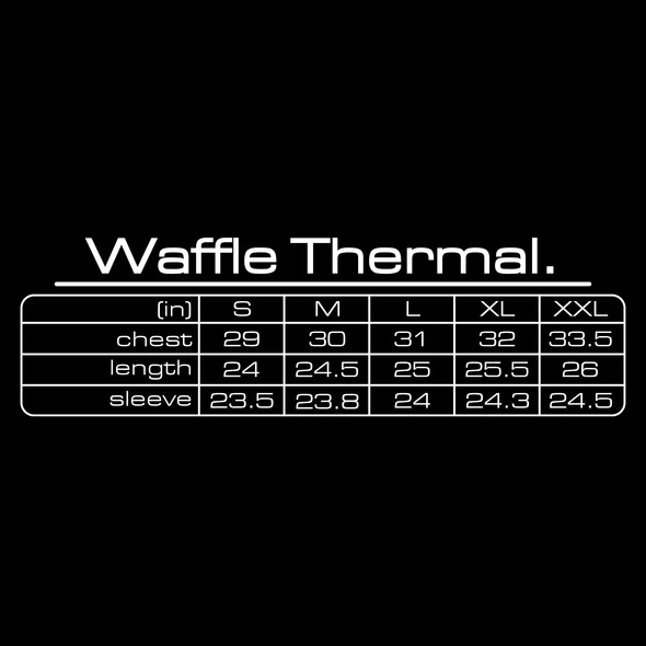 GV Gallery Waffle Thermal Zip Hoodie