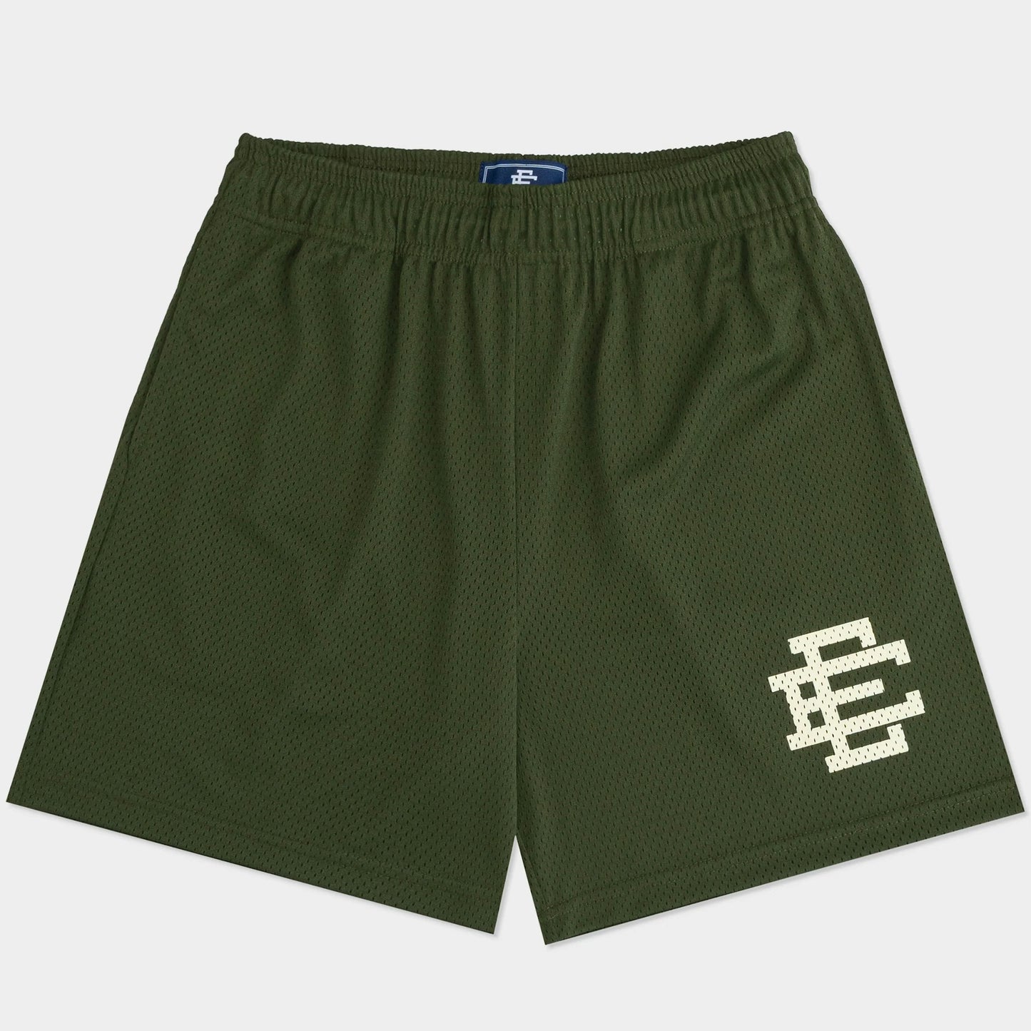 Eric Emanuel Olive Off White Shorts