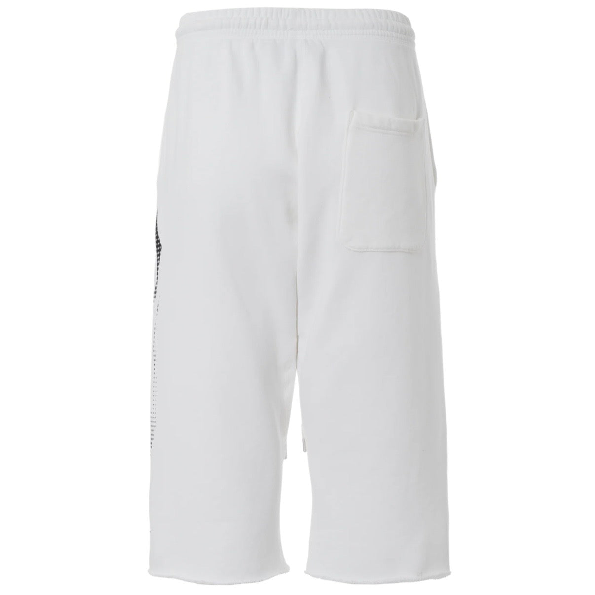 Hellstar White Gradient Flame 3/4 Shorts