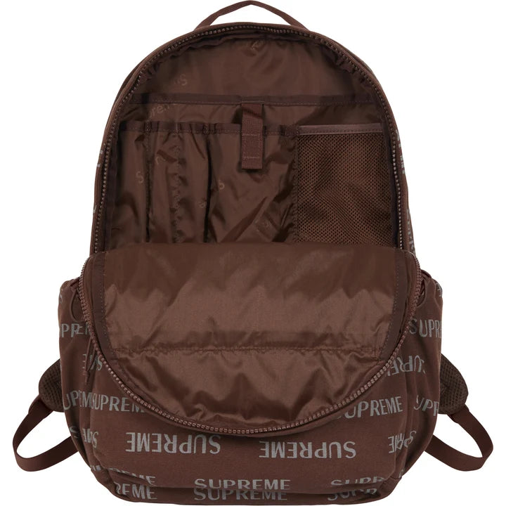 Supreme Brown Backpack FW26