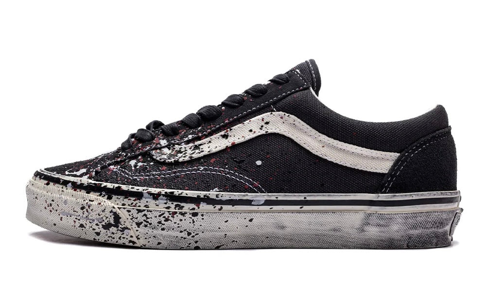 Vans LX Charcoal Paint Splatter Old Skool
