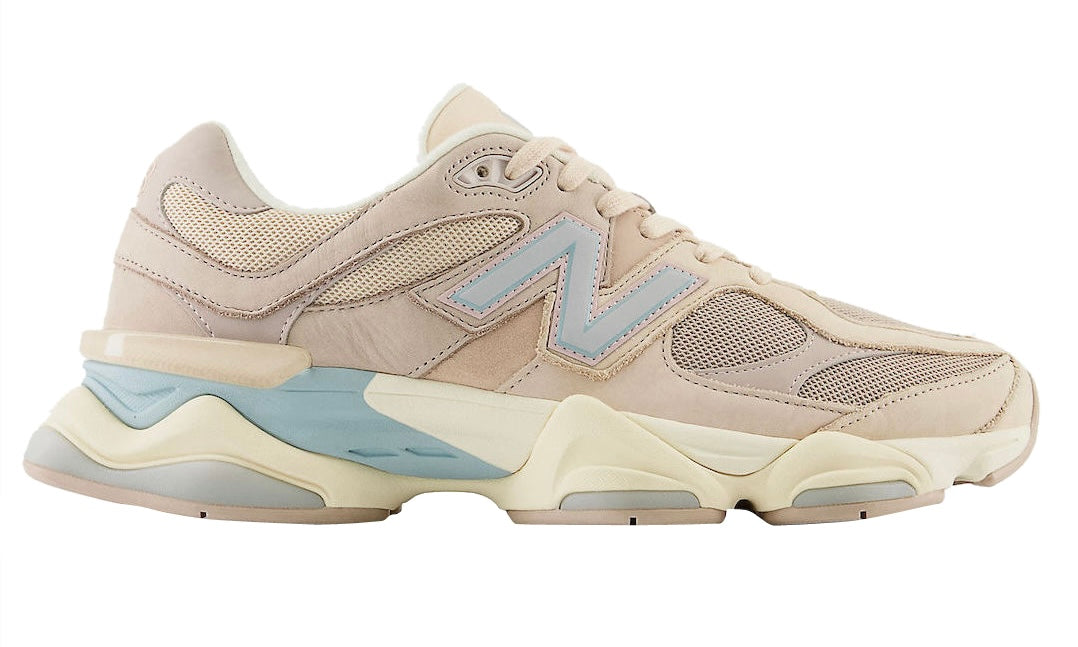 New Balance 9060 Ivory Cream Pink Sand