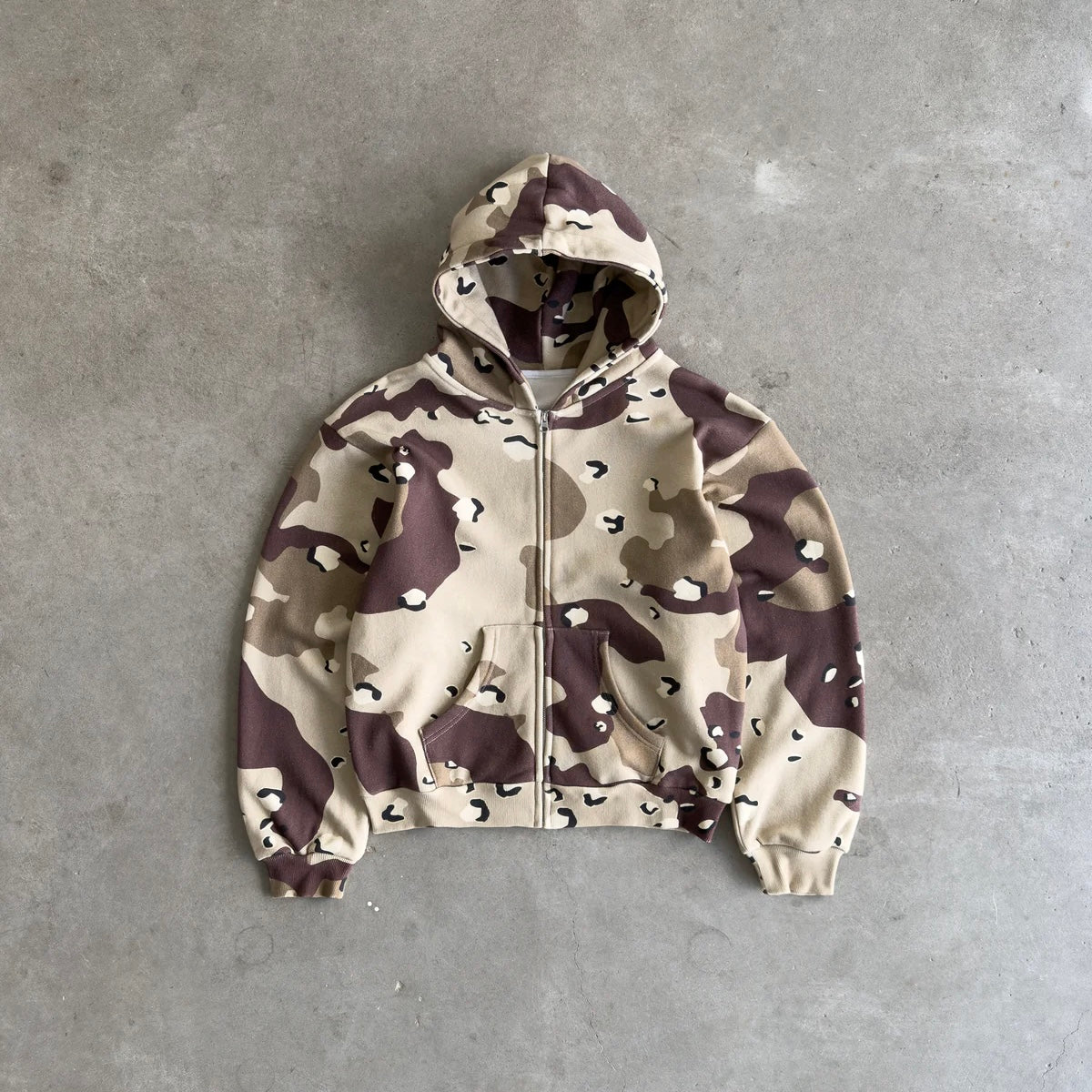 Bravest Studios Chip Camo Zip Hoodie