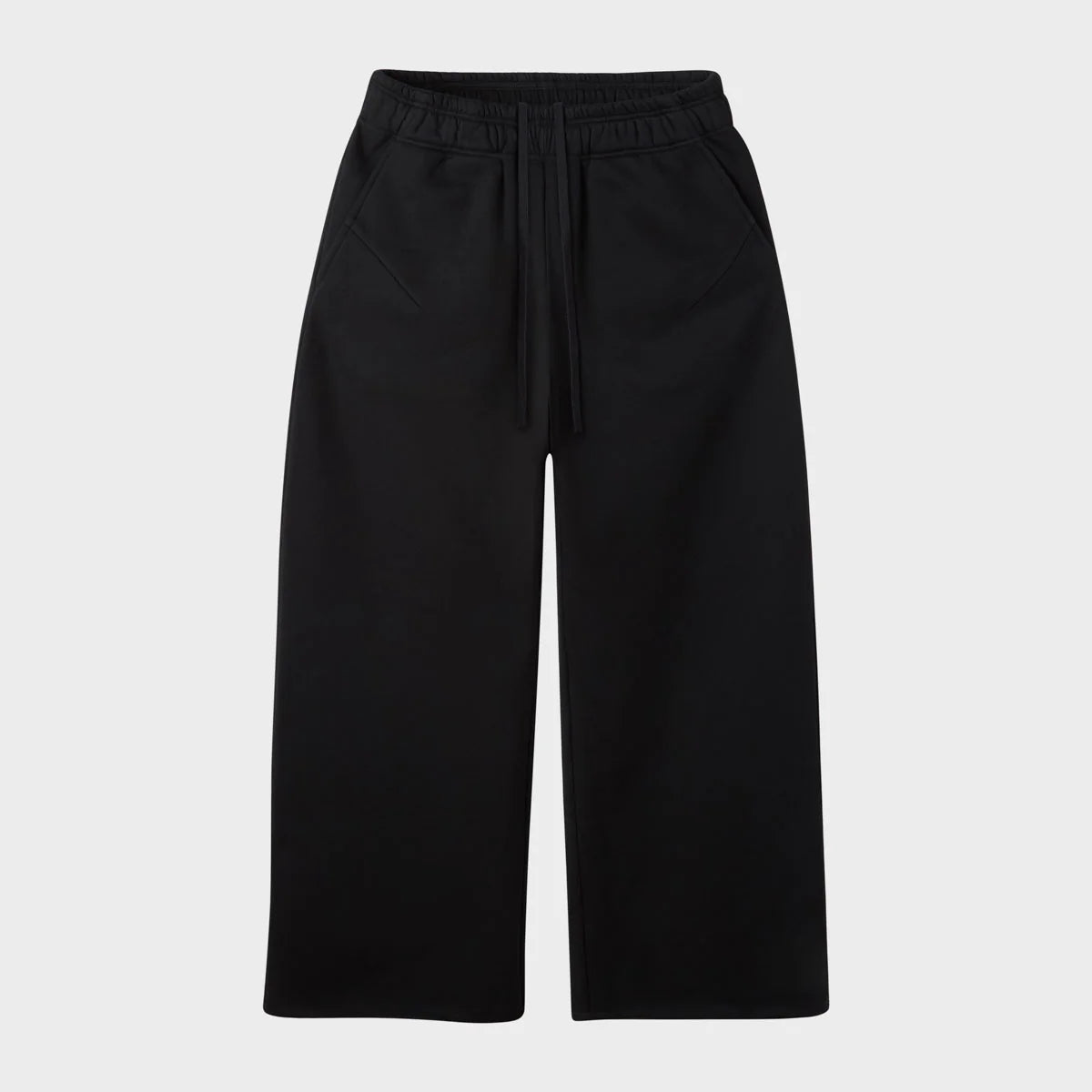 HMDD Black Blank Sweatpants