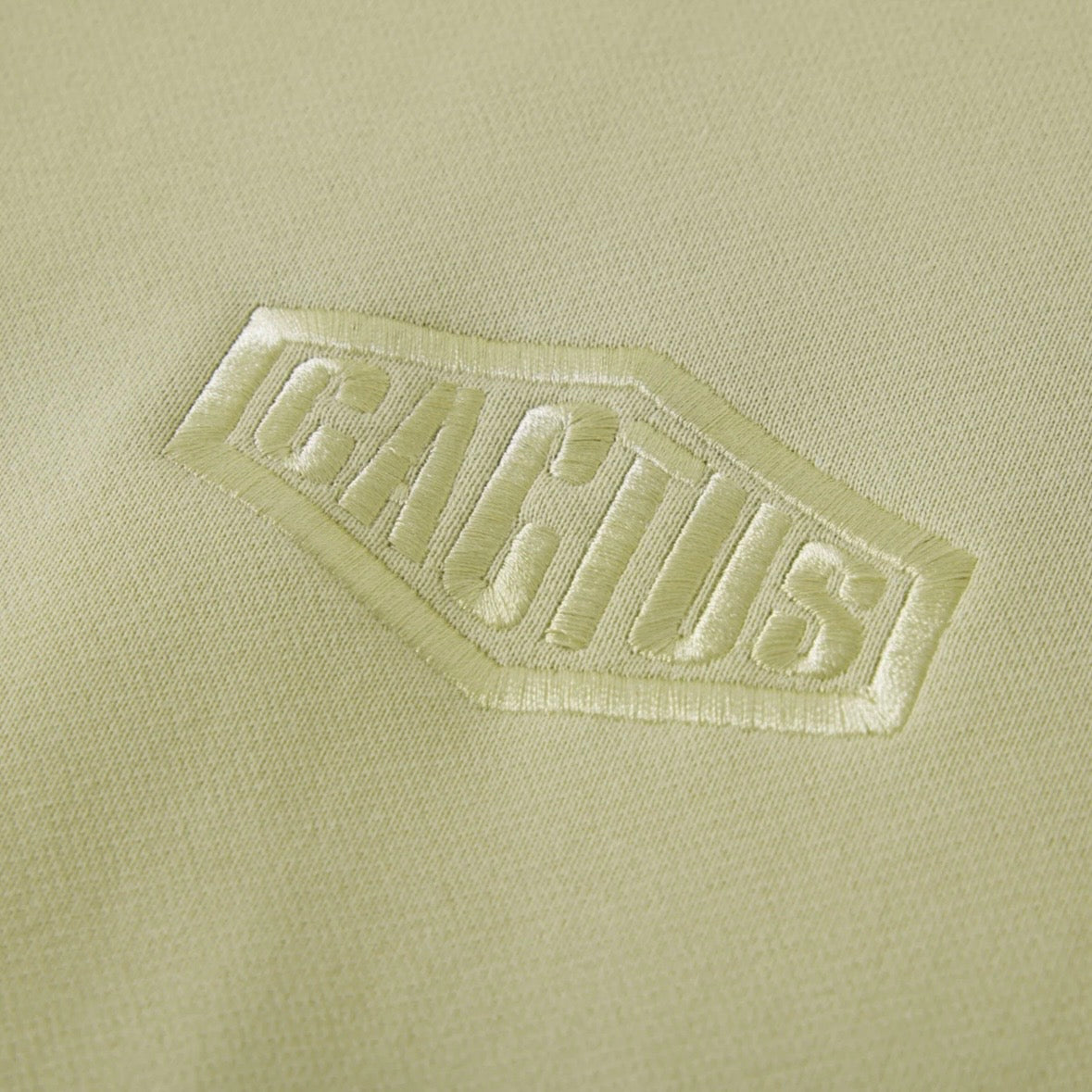 AZVA Sage Crystal Cactus Zip Hoodie