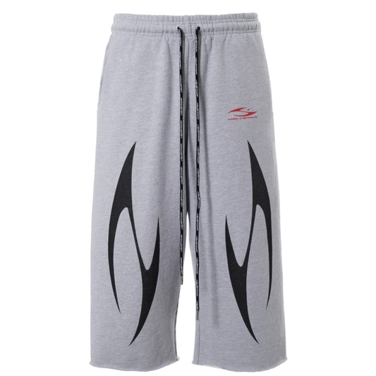 Hellstar Grey H3star 3/4 Shorts