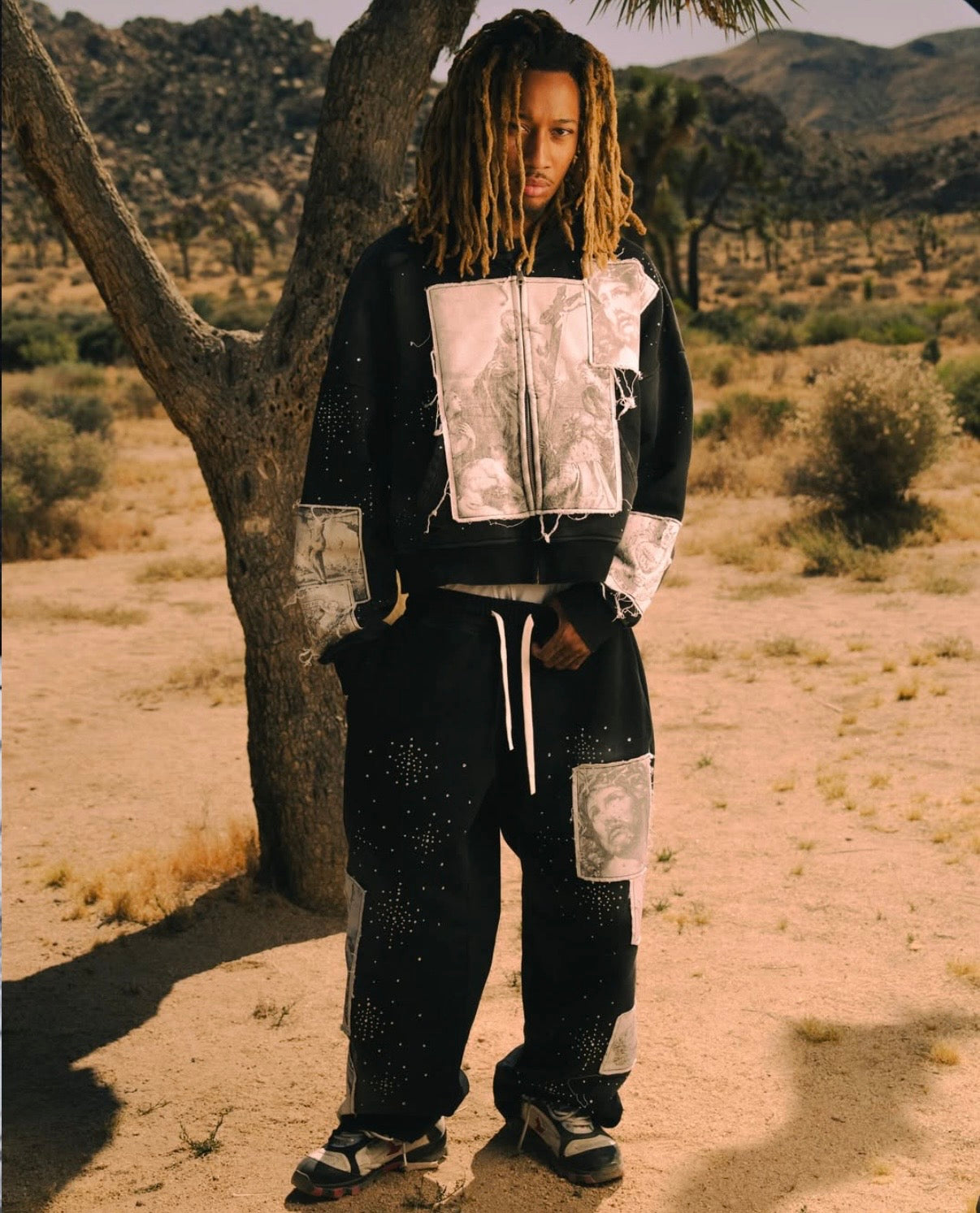 We Are Righteous Divine Canvas Zip Hoodie