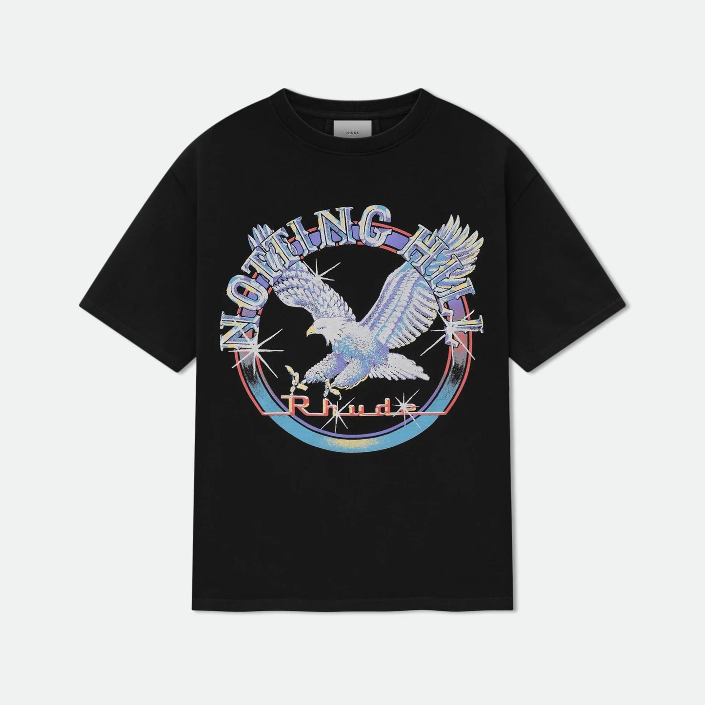 Rhude Vintage Black Notting Hill Eagle T-Shirt