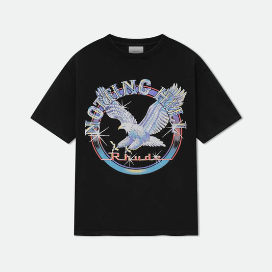 Rhude Vintage Black Notting Hill Eagle T-Shirt