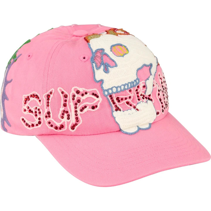 Supreme Pink WFST 6-Panel Hat