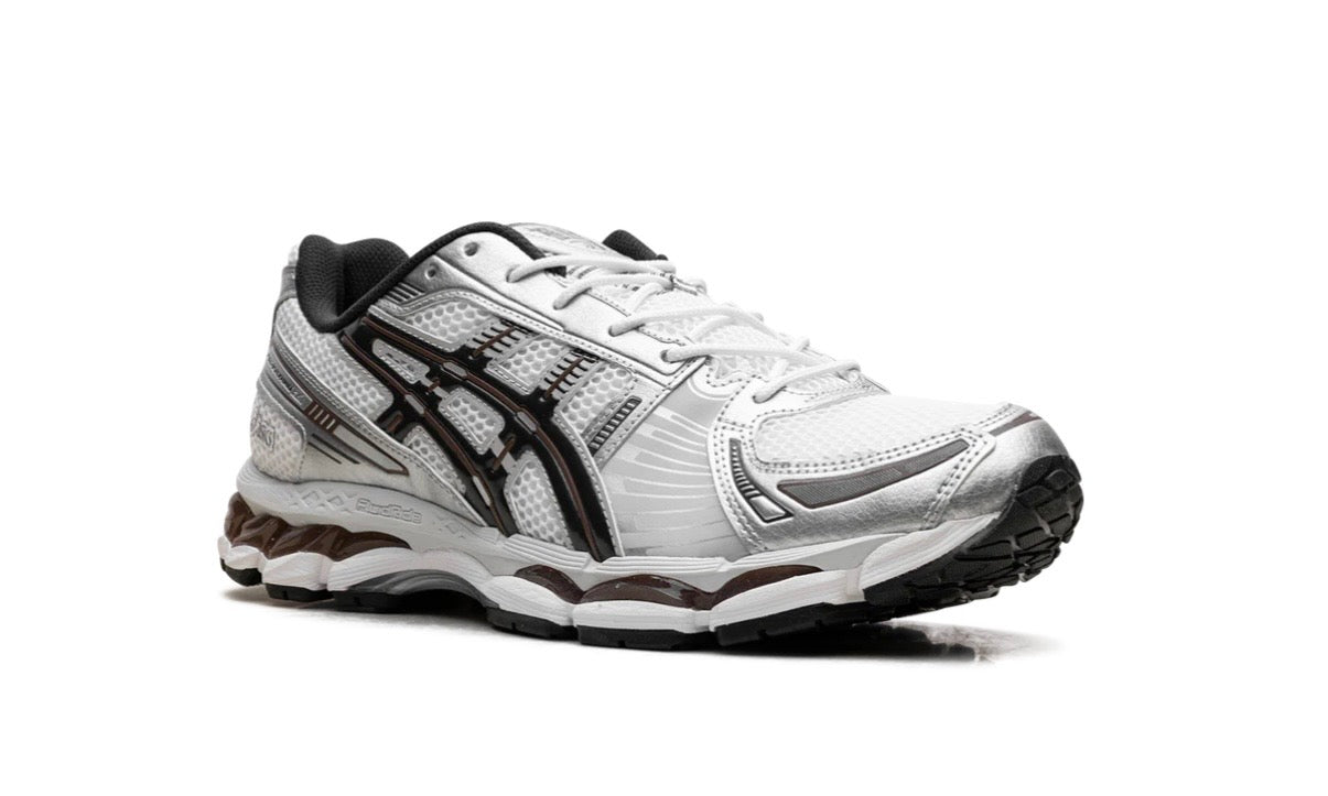 Asics Gel-Kayano 12.1 White Graphite Grey Brown