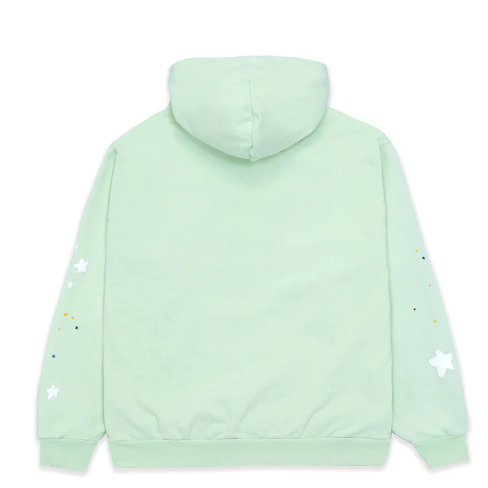 Sp5der Mint Green Sp5 Hoodie