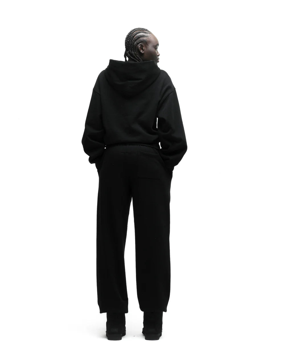 Sp5der Black Orange OG Web V2 Sweatpants