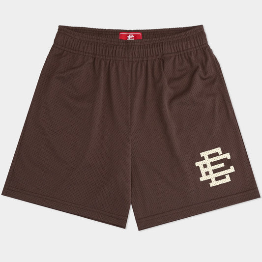 Eric Emanuel Brown Off White Shorts
