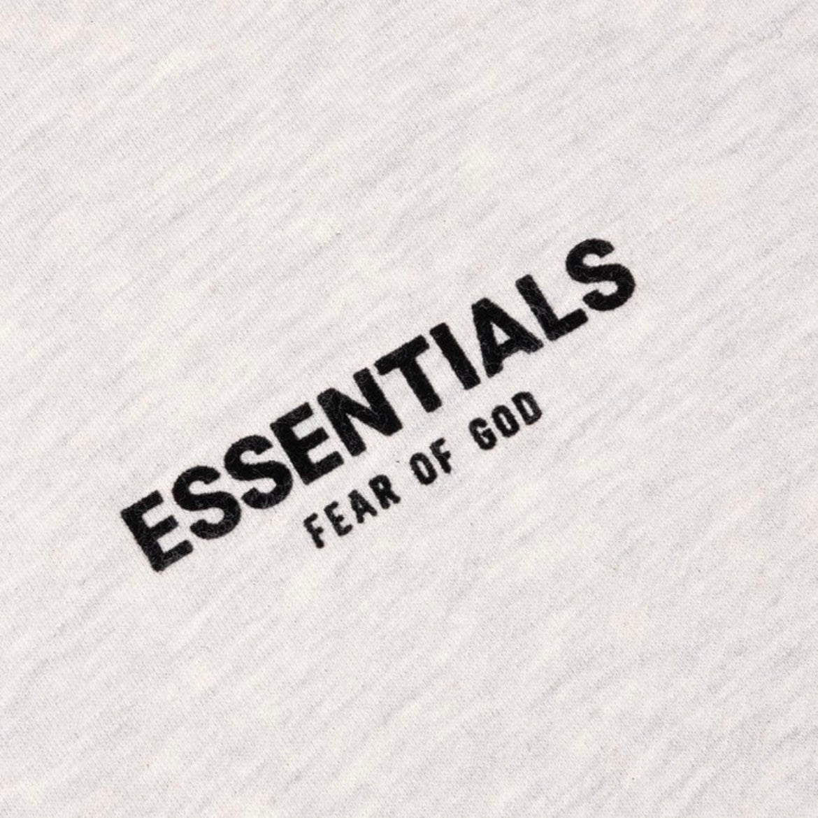 Fear of God Essentials Light Oatmeal Hoodie – Soles District