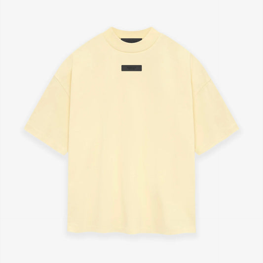 Fear of God Essentials Garden Yellow T-Shirt Front View