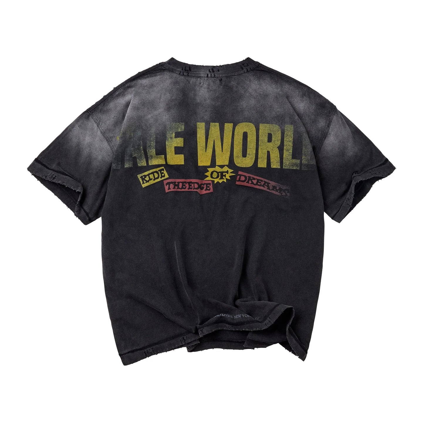 Vale Black Newspaper T-Shirt