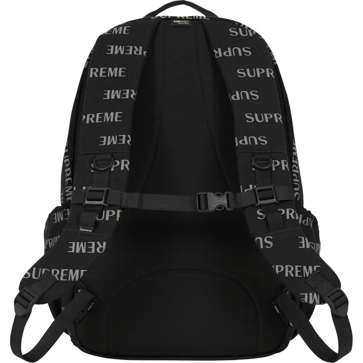 Supreme Black Backpack FW26