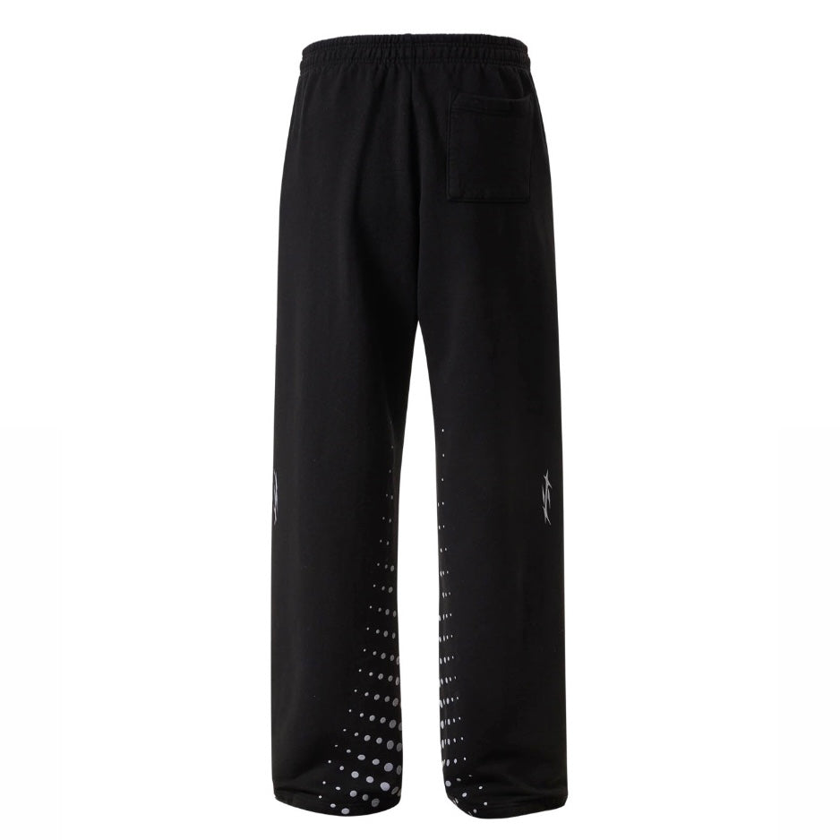 Hellstar Black P2P Hype Flight Sweatpants