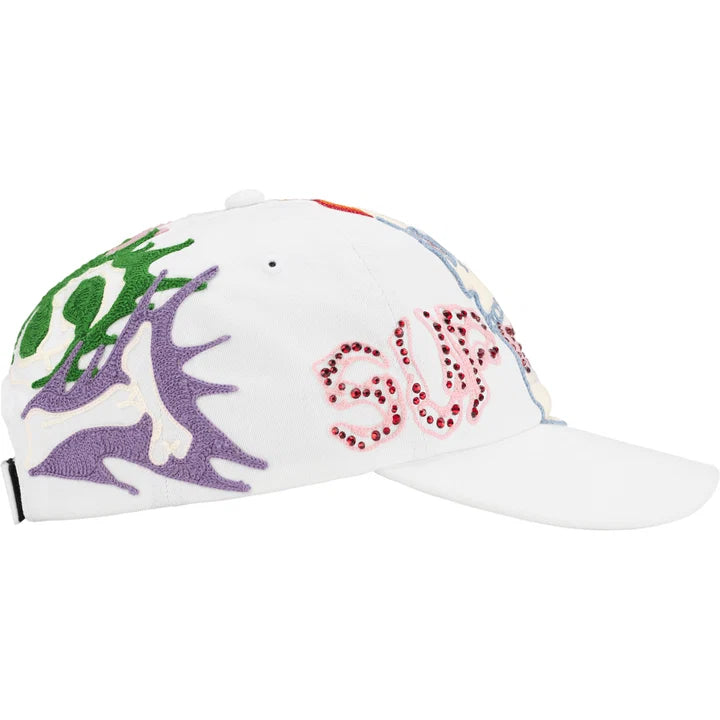 Supreme White WFST 6-Panel Hat