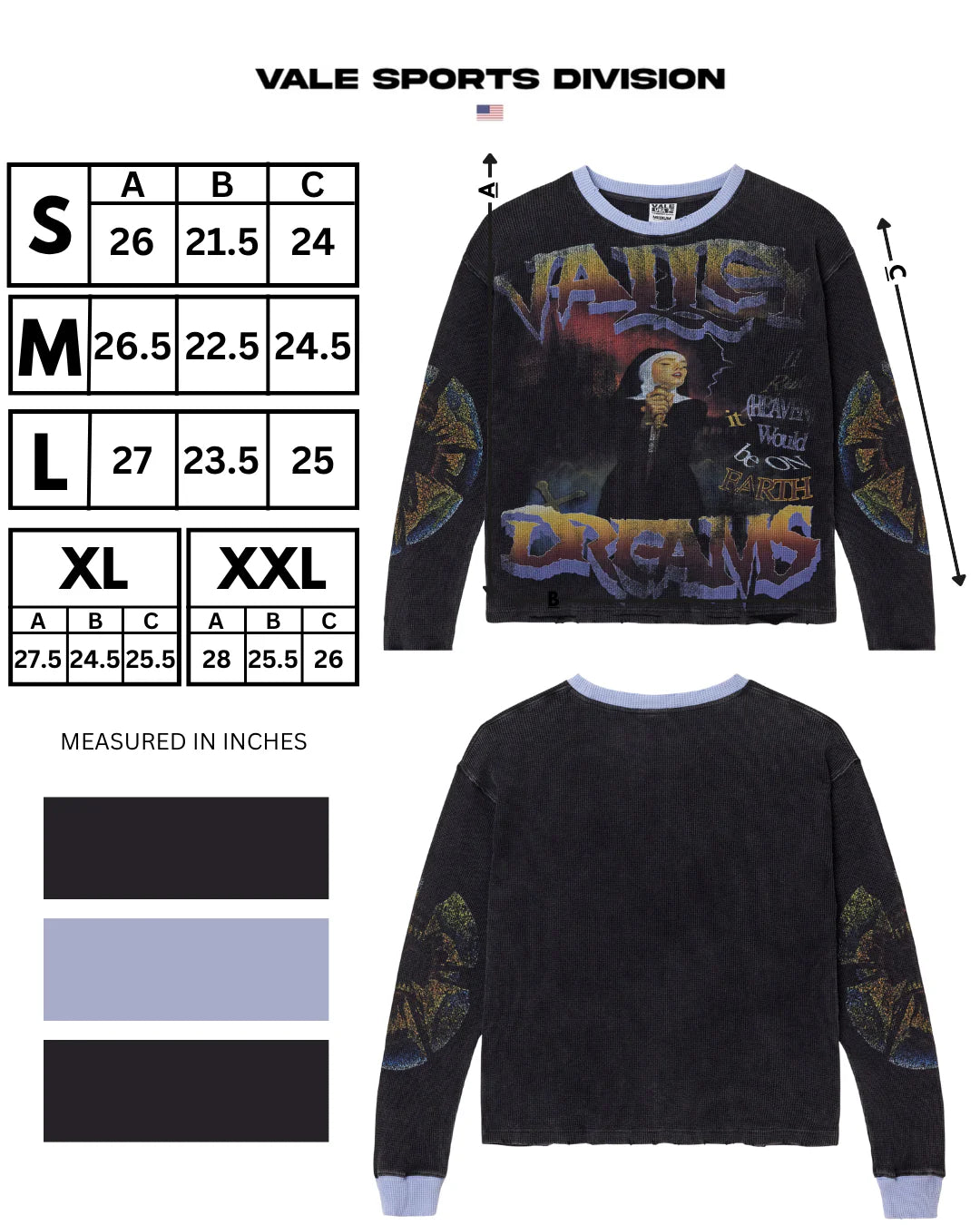 Vale Wrath of Faith Thermal Long Sleeve