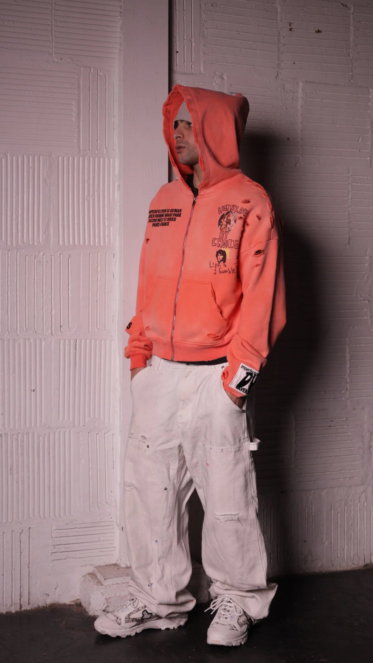 Daven Homme Imperfection Is Human Hoodie
