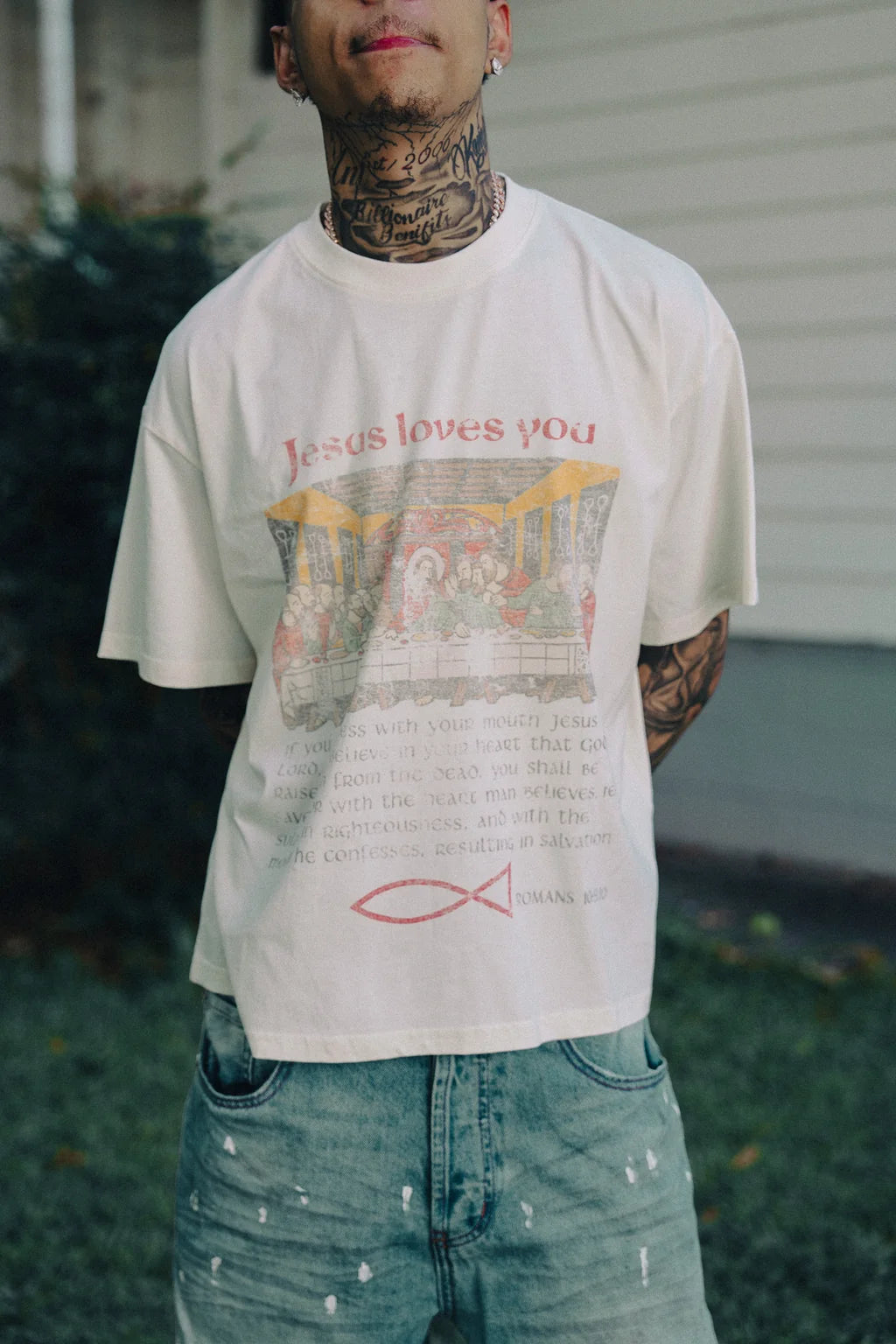 We Are Righteous Lil Tony Jesus Loves You T-Shirt