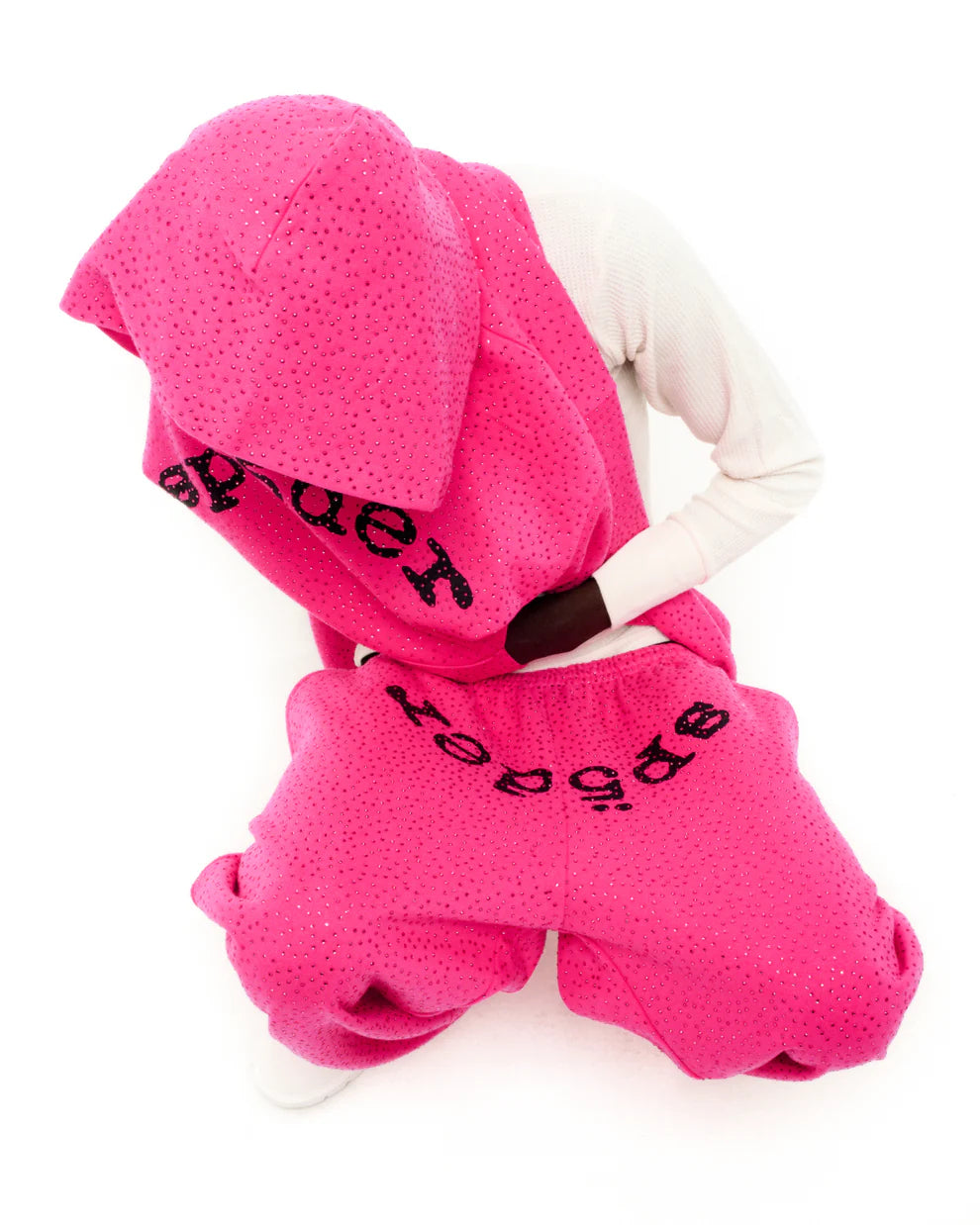 Sp5der Pink VVS Sweatpants