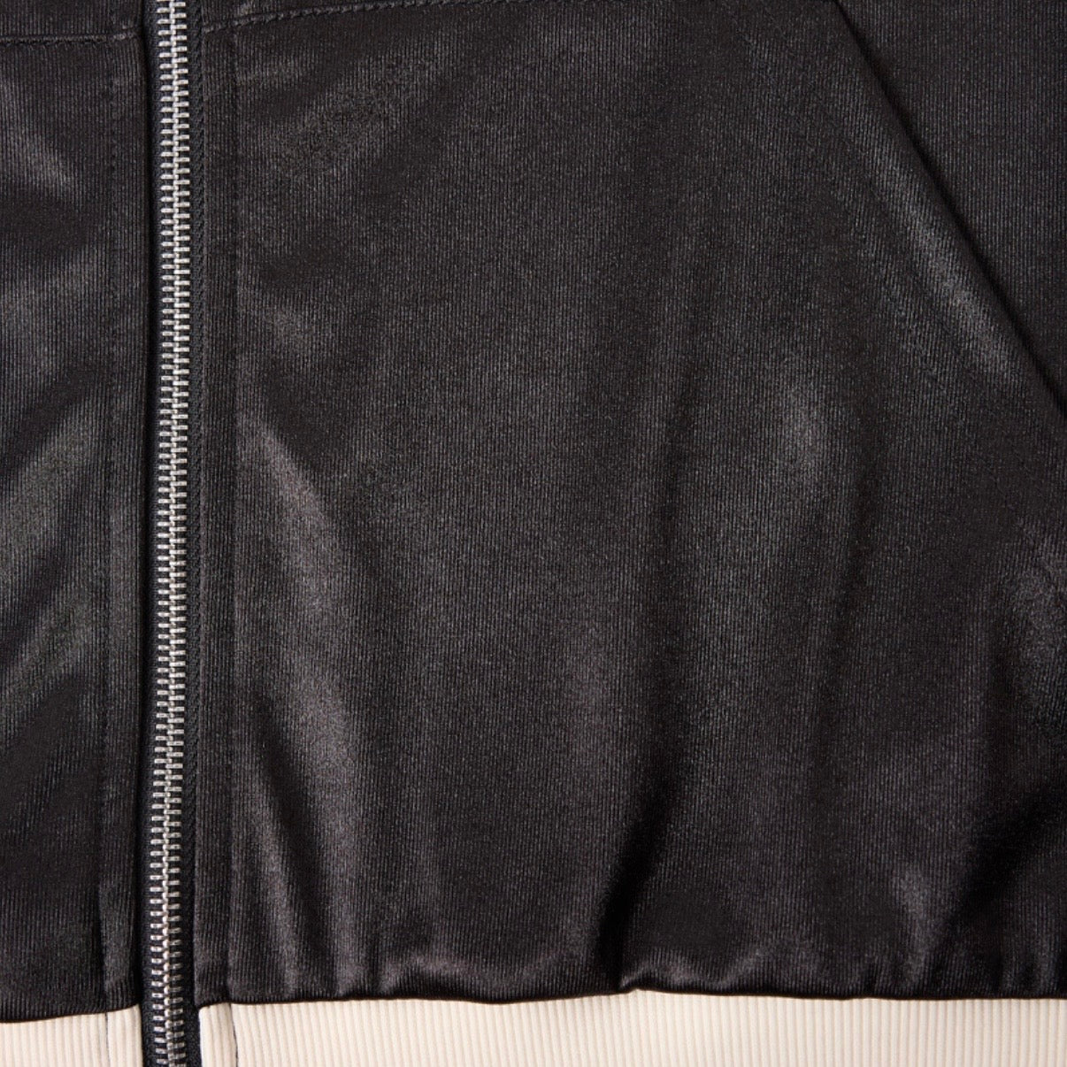 AZVA Black Striped Valley Zip Hoodie