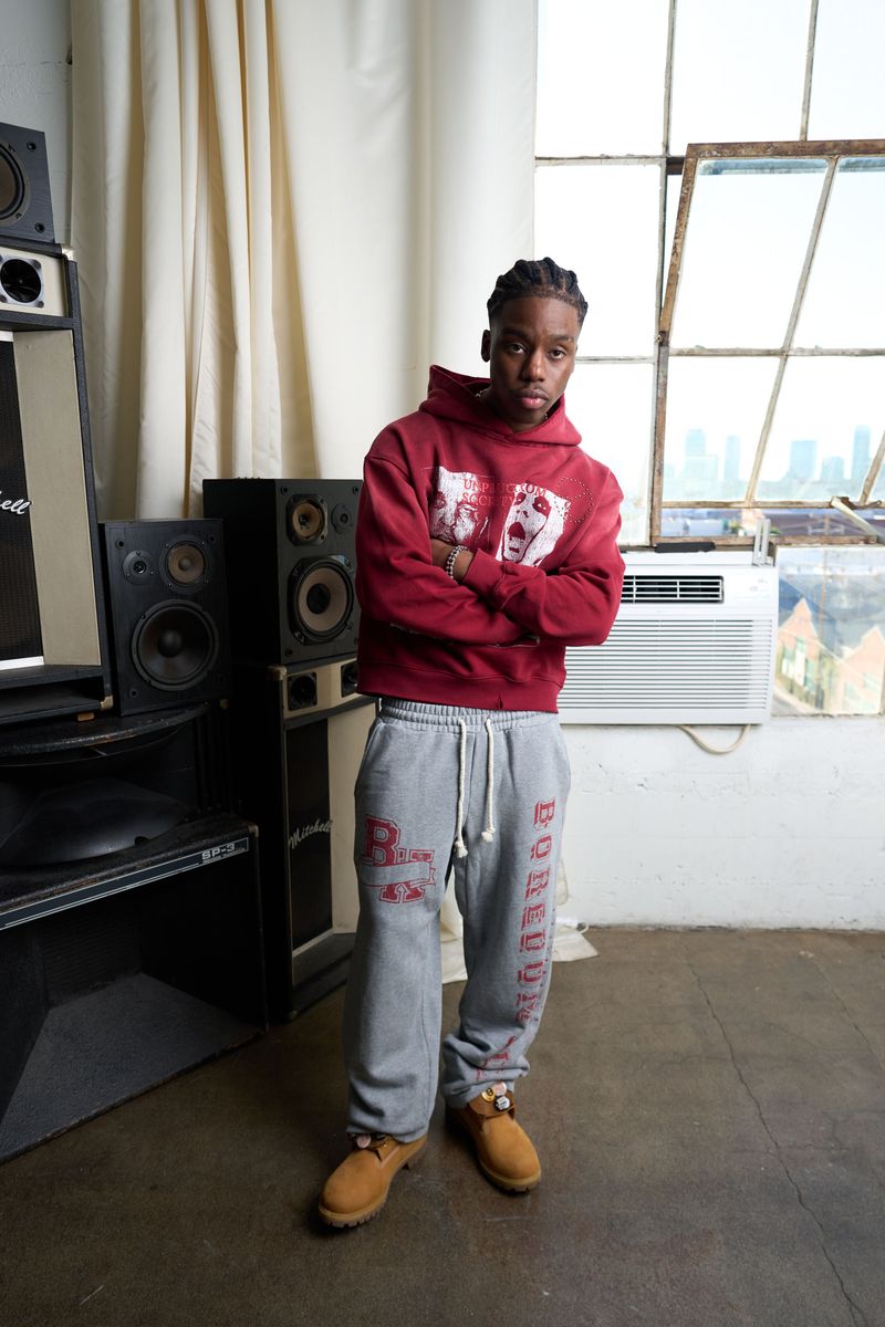 Boredom Kills Grey Collegiate Sweatpants
