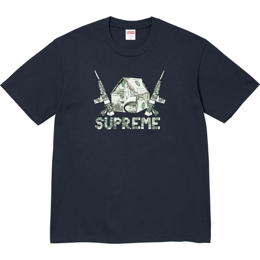Supreme Navy Origami T-Shirt