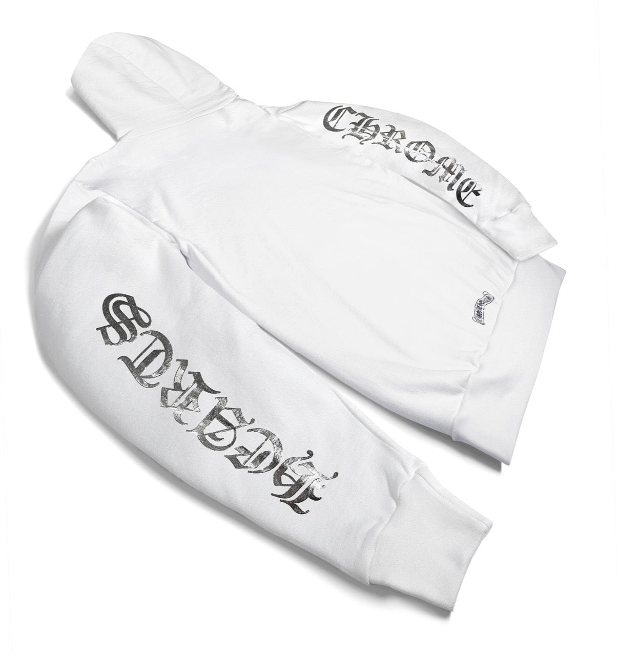 Chrome Hearts White Foil Hoodie