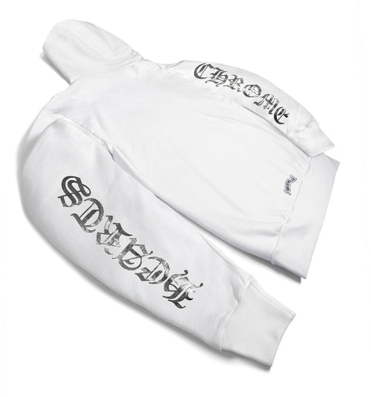 Chrome Hearts White Foil Hoodie