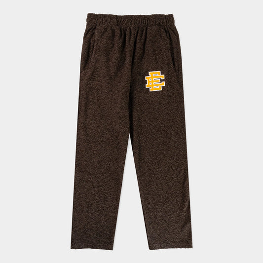 Eric Emanuel Mocha Yellow Boucle Sweatpants