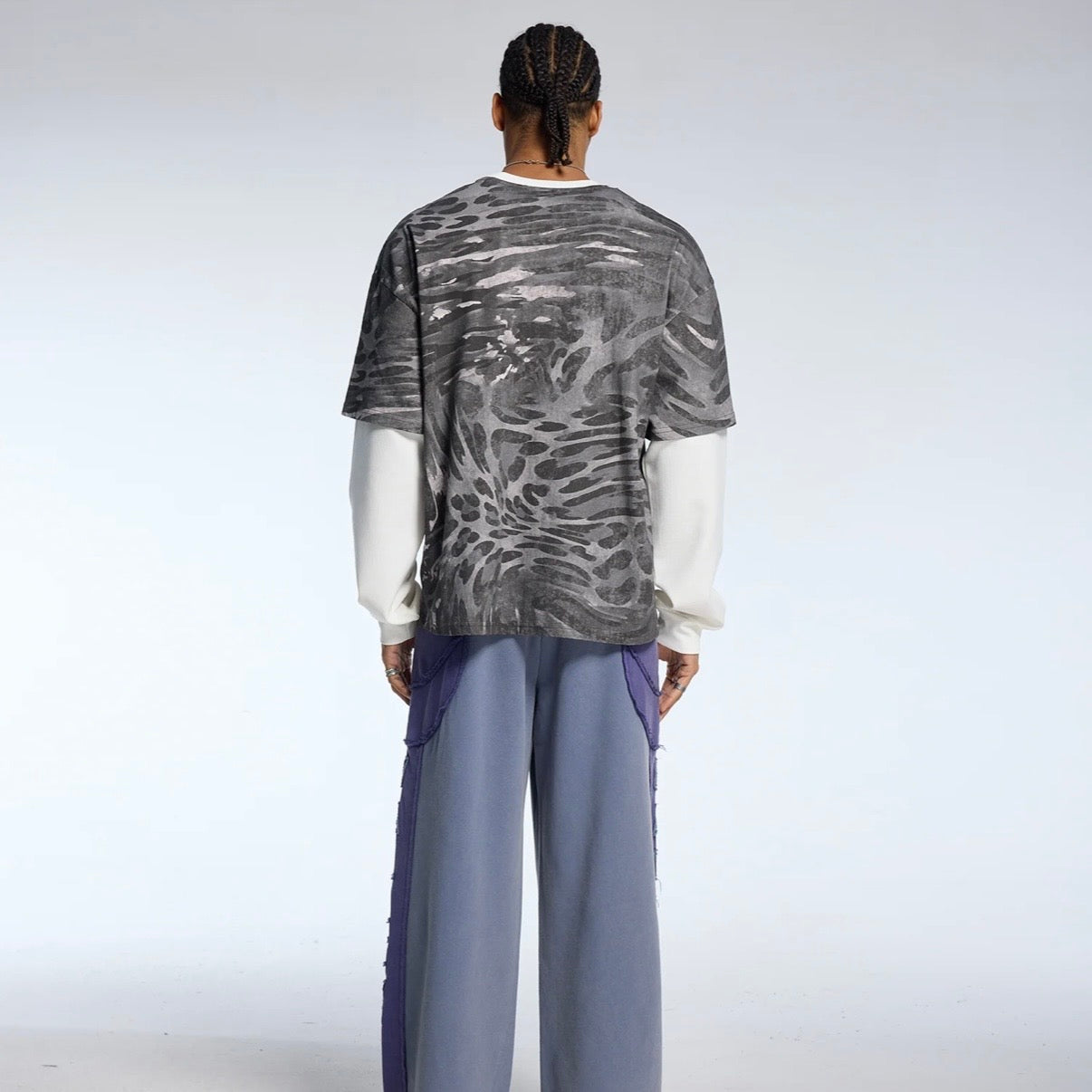 AZVA Cactus Abstract Long Sleeve