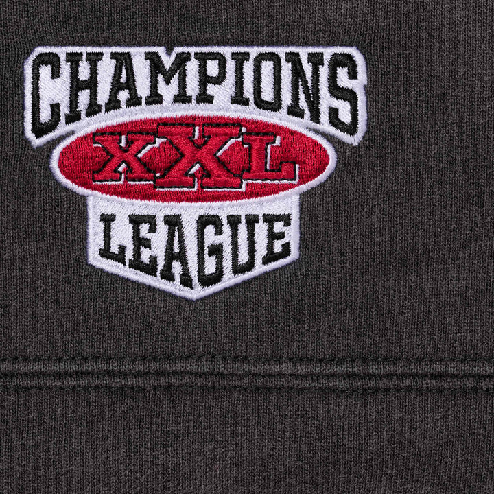 Supreme Black Football Jersey Hoodie