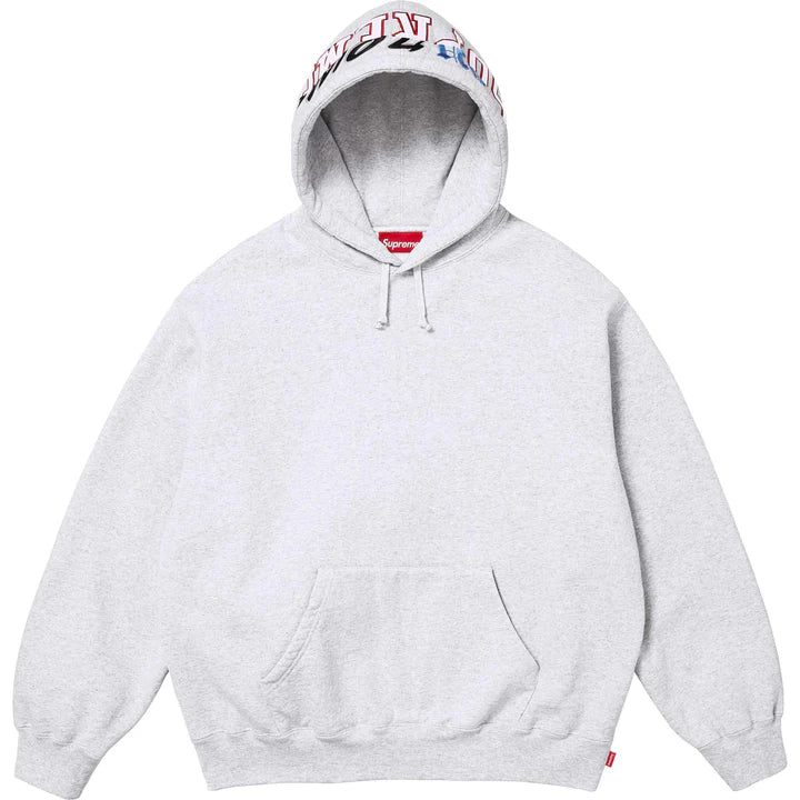 Supreme Ash Grey Multi Logo Hoodie