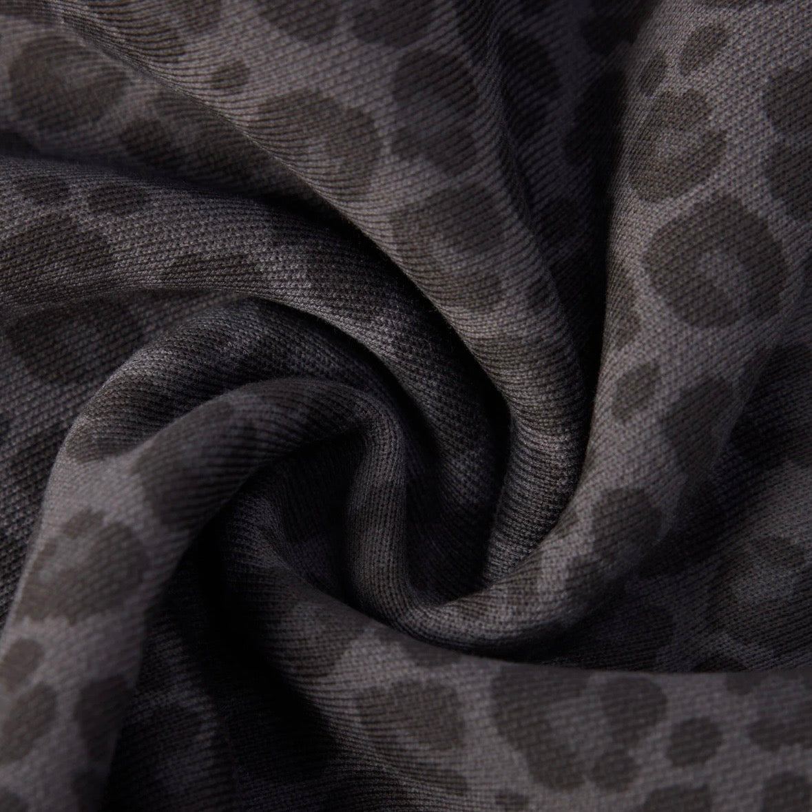 AZVA Black Leopard Art Sweatpants