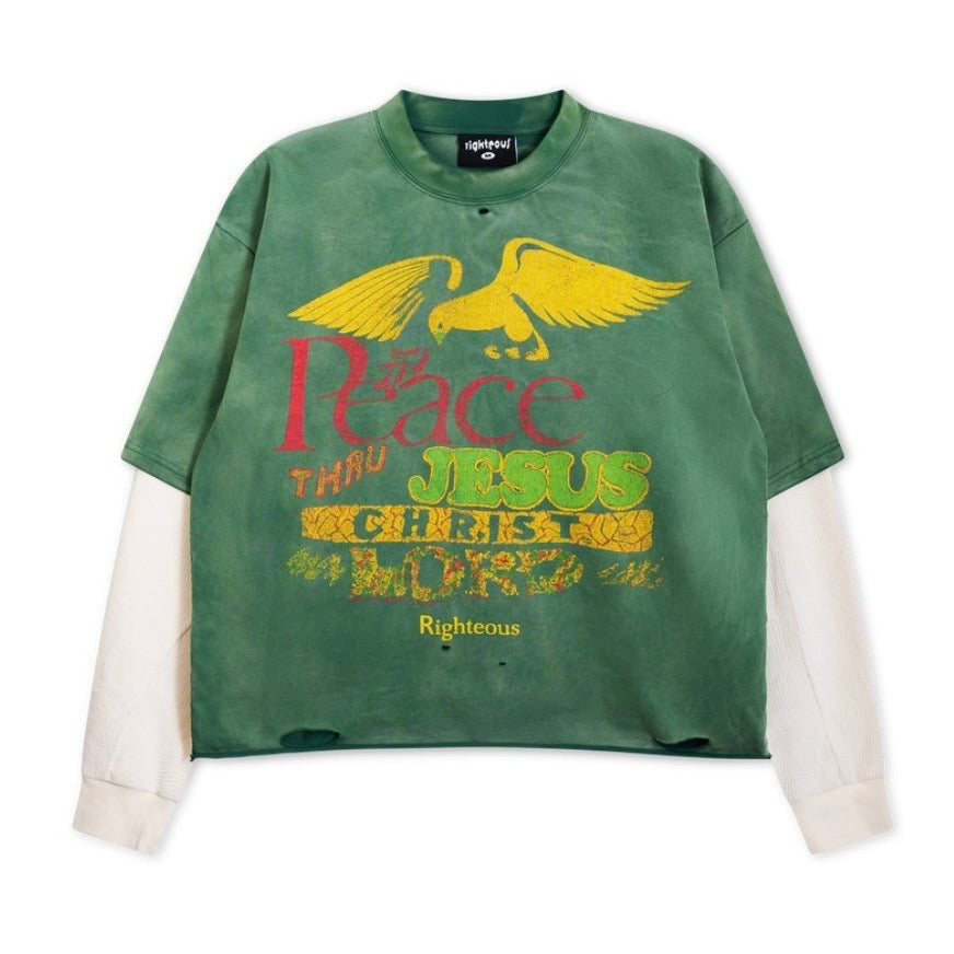 We Are Righteous Peace Through Christ Thermal Long Sleeve