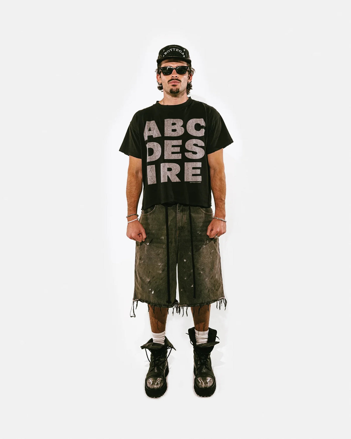 Bottega Desires Black ABC Desires T-Shirt